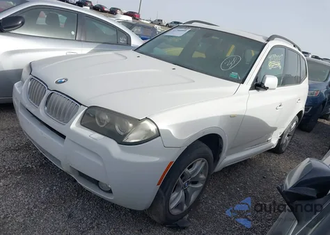 2007 BMW X3 3.0Si from USA, damaged, VIN WBXPC93437WF09134